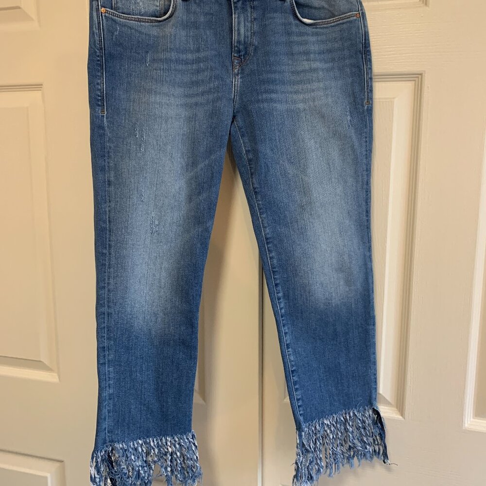 Mavi "Kerry Ankle" Cropped Jeans